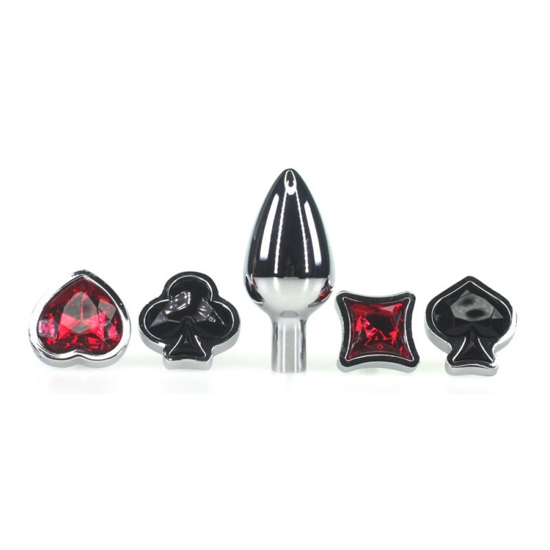 Generique Plug Bijou Poker Up 6 x 2.7cm